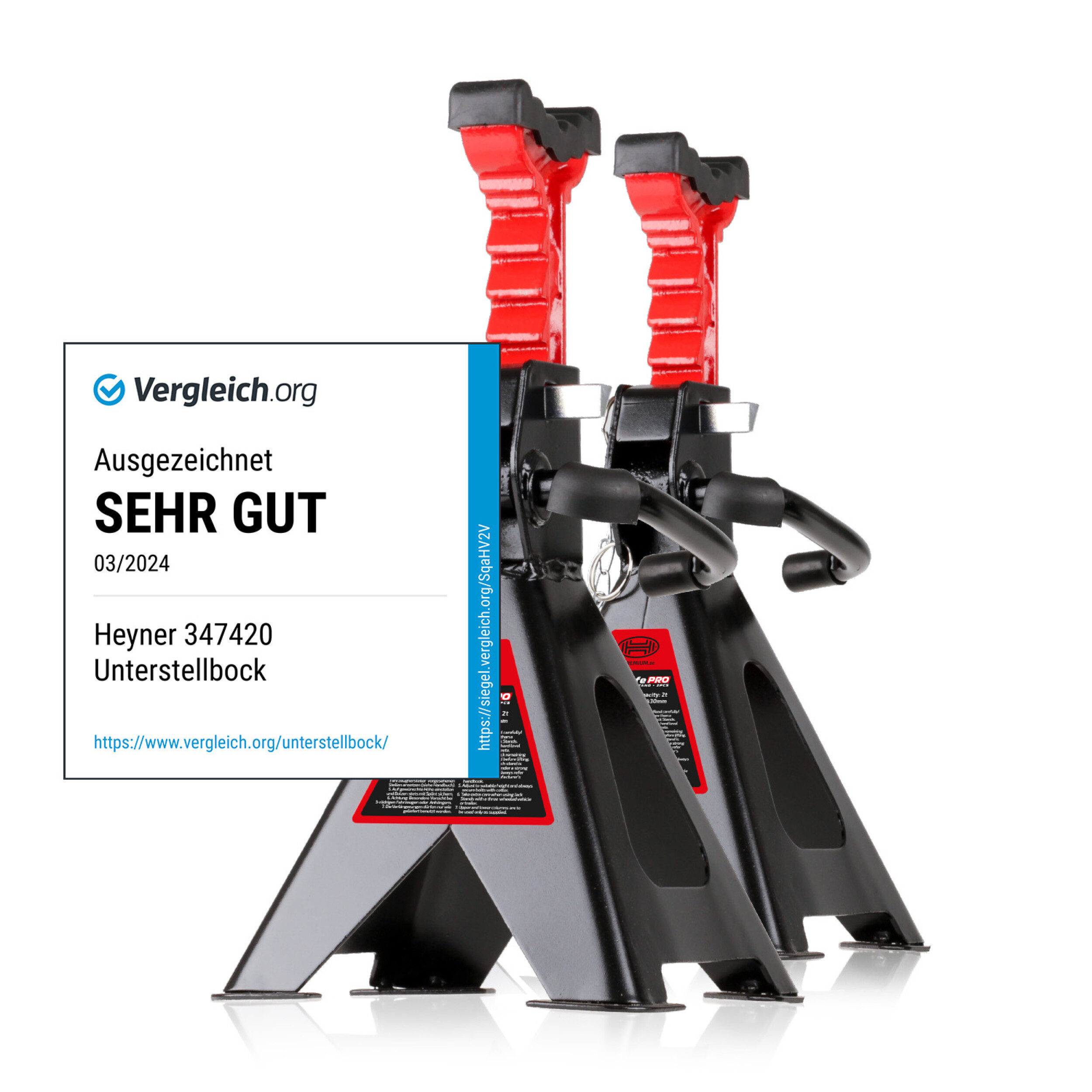 Unterstellbock (2er-Set) | HEYNER® UltraSafe PRO