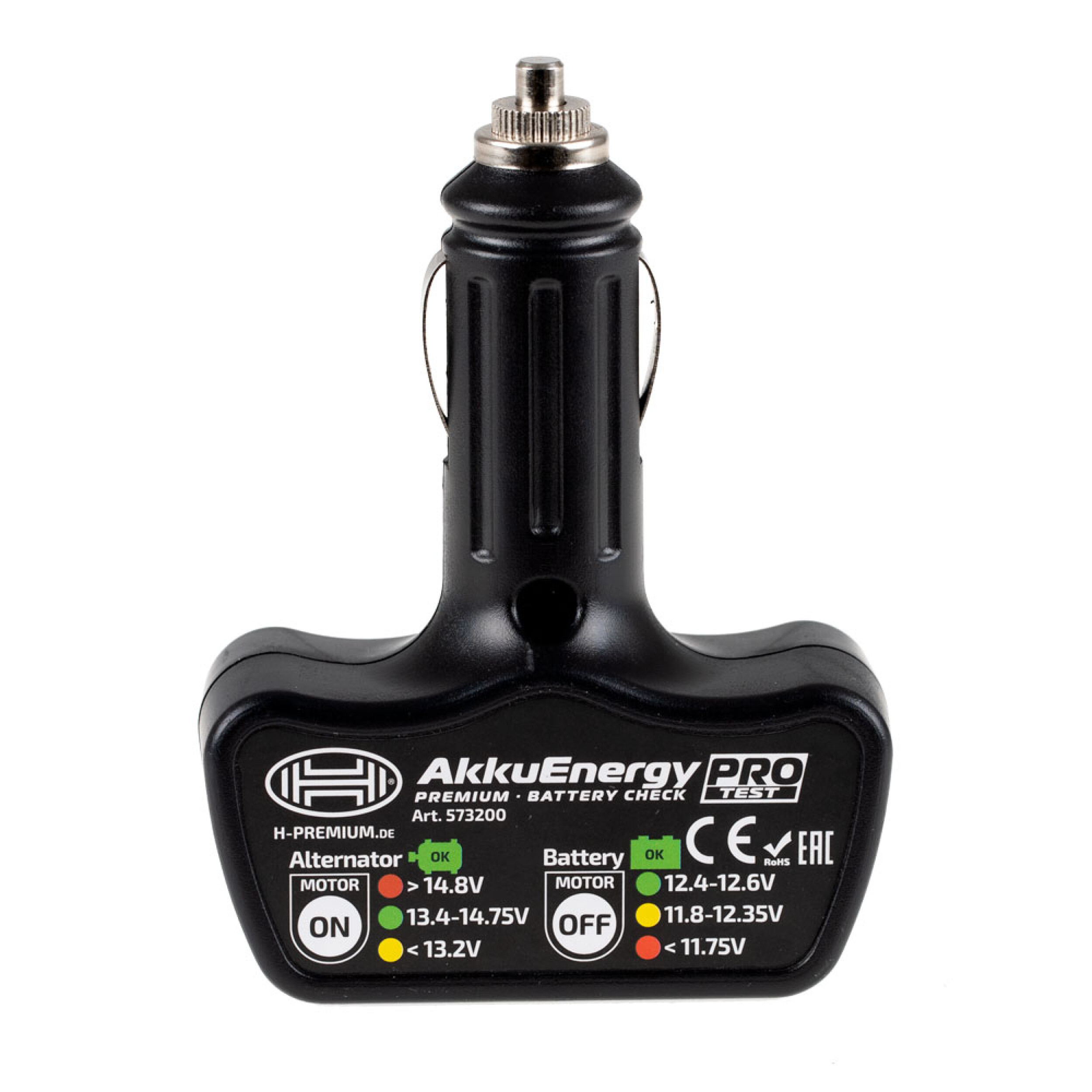 Batterieprüfer 12 V | HEYNER® Akku Energy TEST