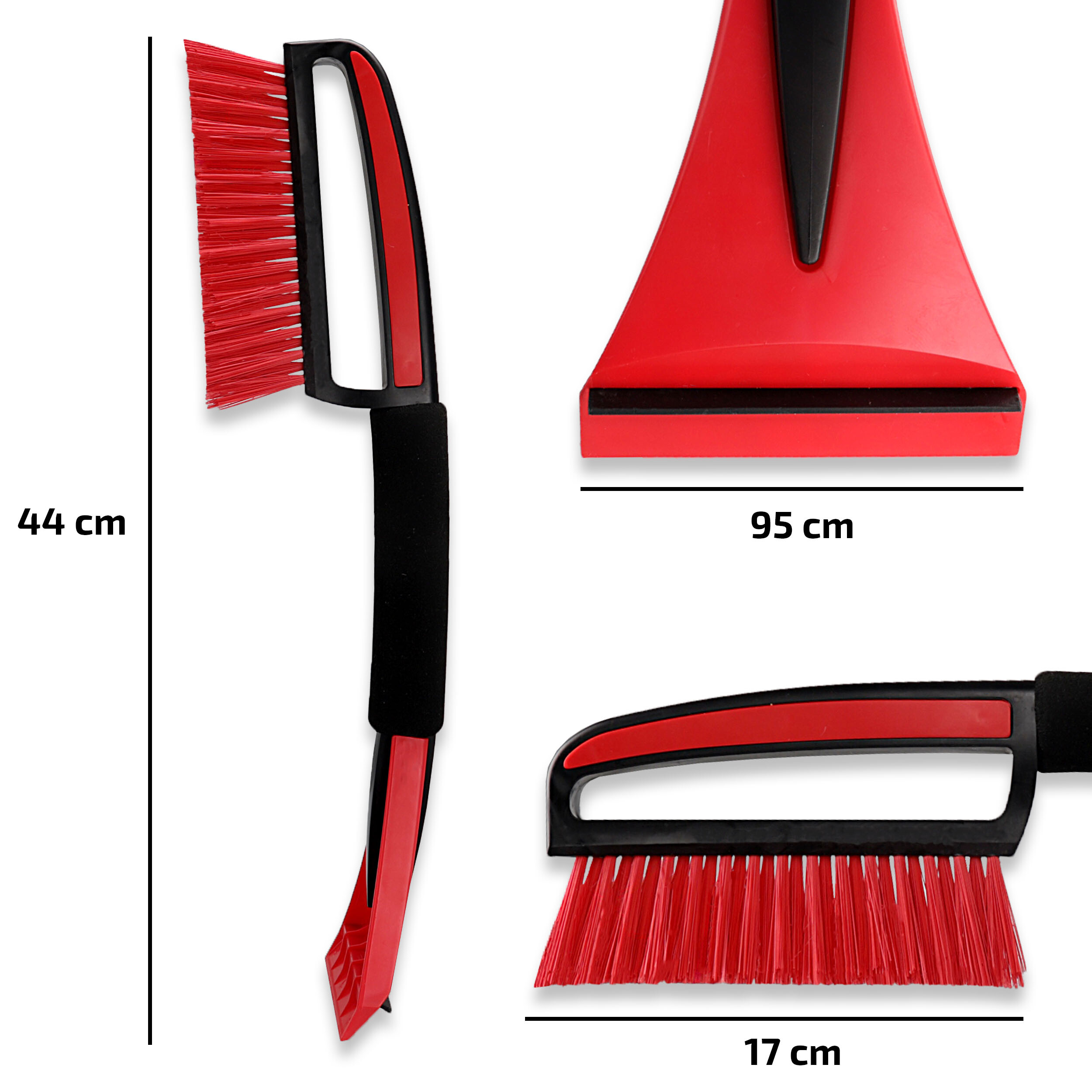 Eiskratzer mit Besen light 44cm | HEYNER® SnowStar M Light PRO