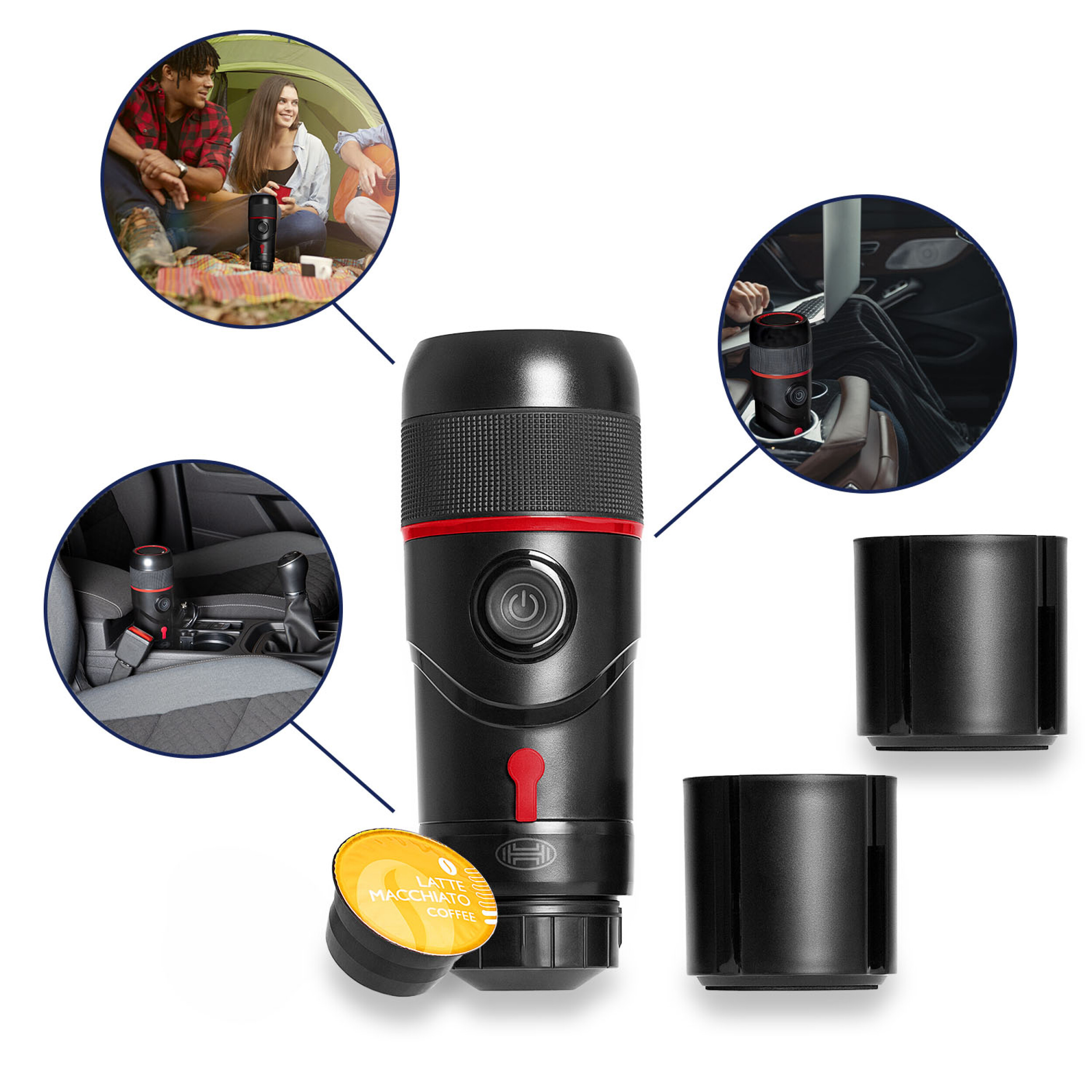 Premium Espressomaschine 12V | HEYNER® Espresso GO