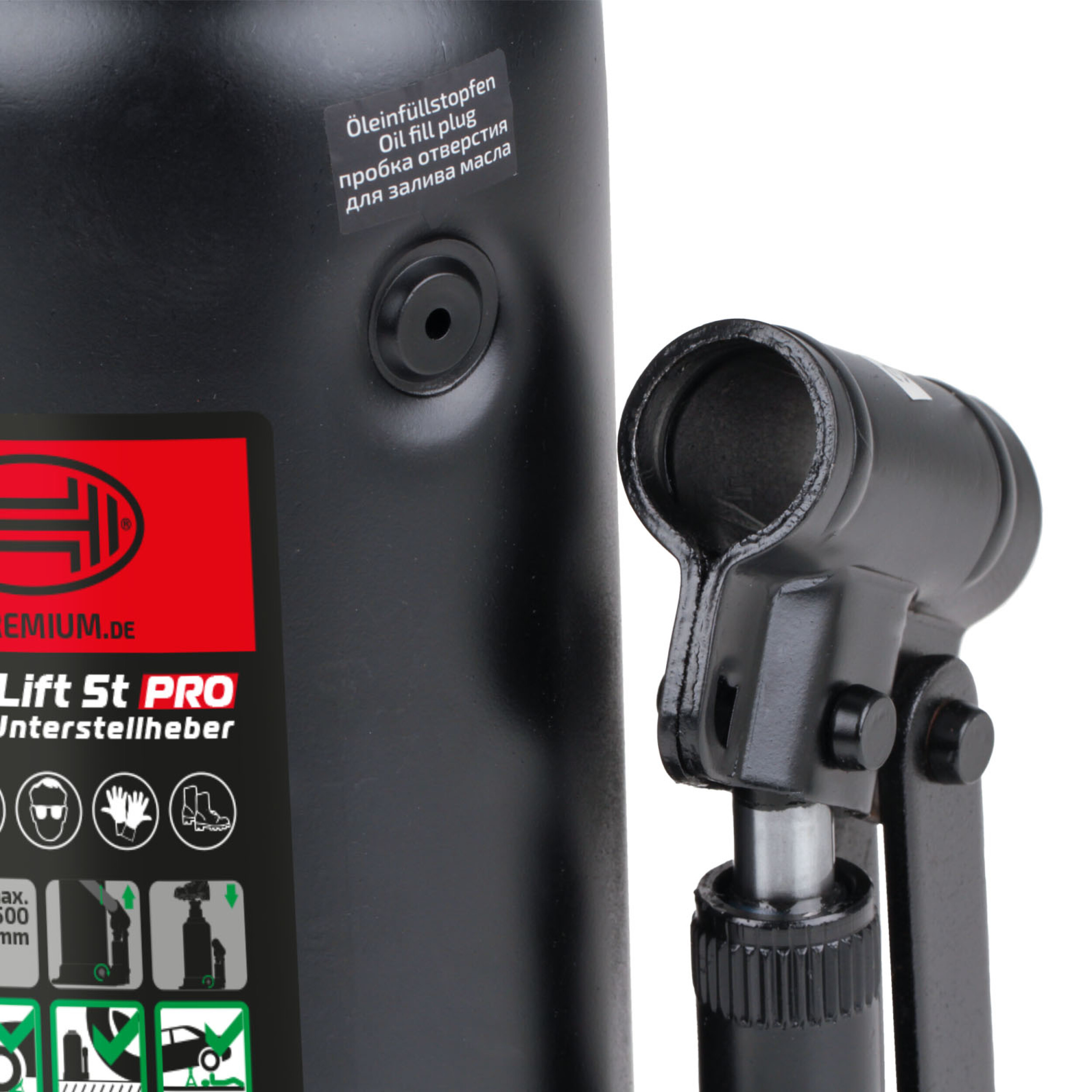 Hydraulischer Stempelwagenheber | HEYNER® DoubleLift 5t PRO