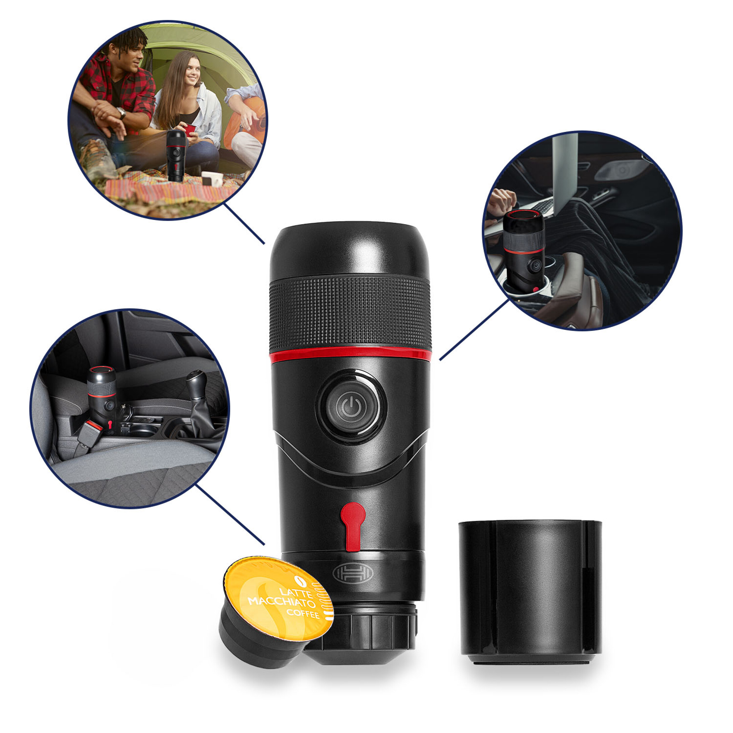 Premium Espressomaschine 12V | HEYNER® Espresso GO