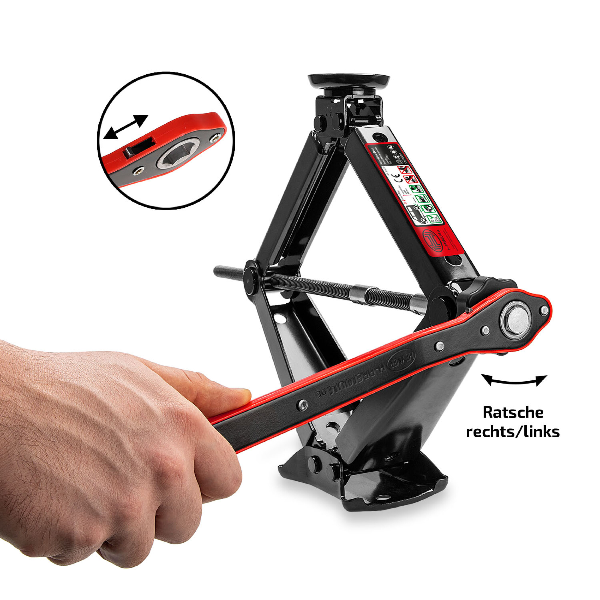 Wagenheber MB Viano/Metris 1580kg | HEYNER® OEM Lift PRO