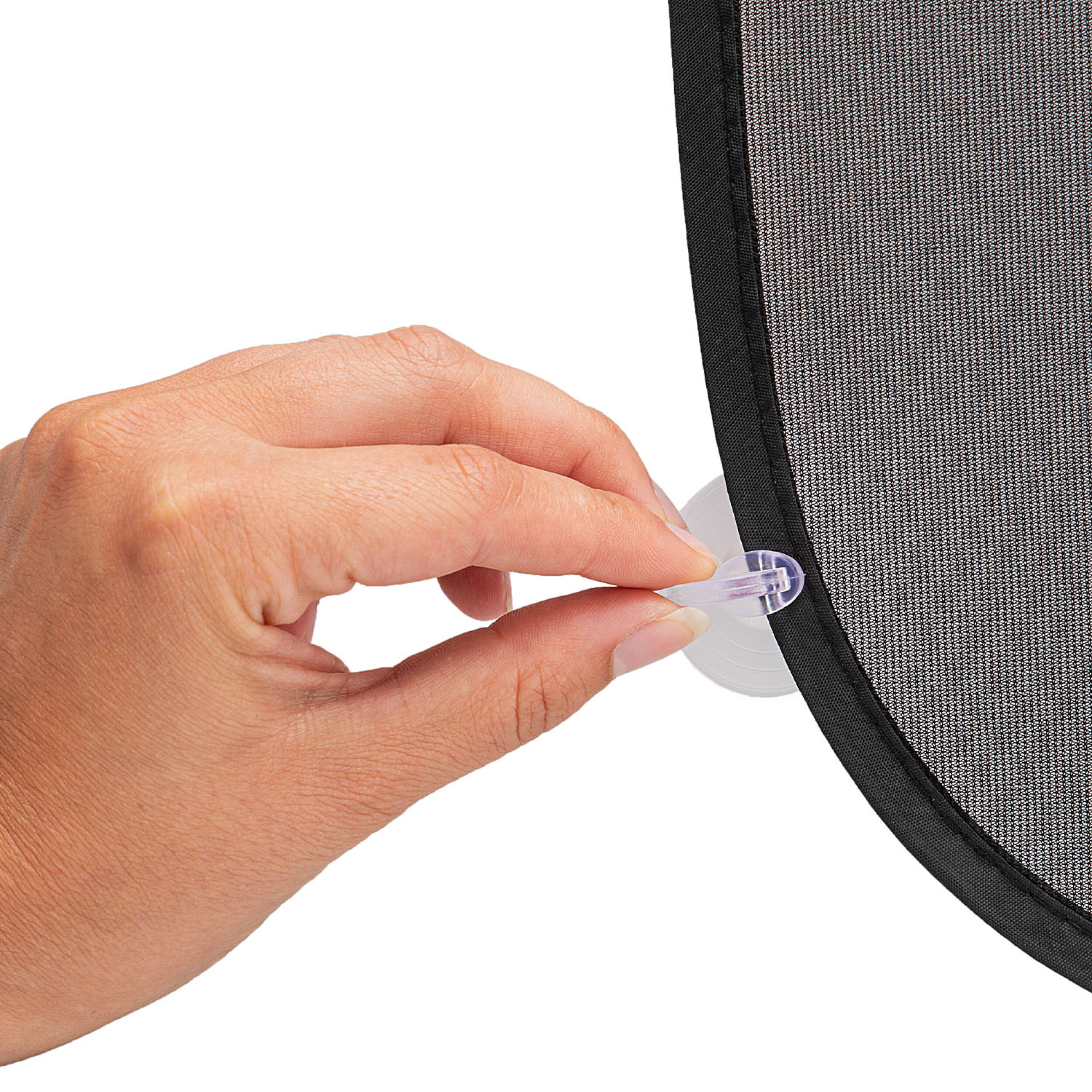 Auto Sonnenschutz mit Saugnapf 80x44cm 2er-Set | HEYNER® UV Protect PRO