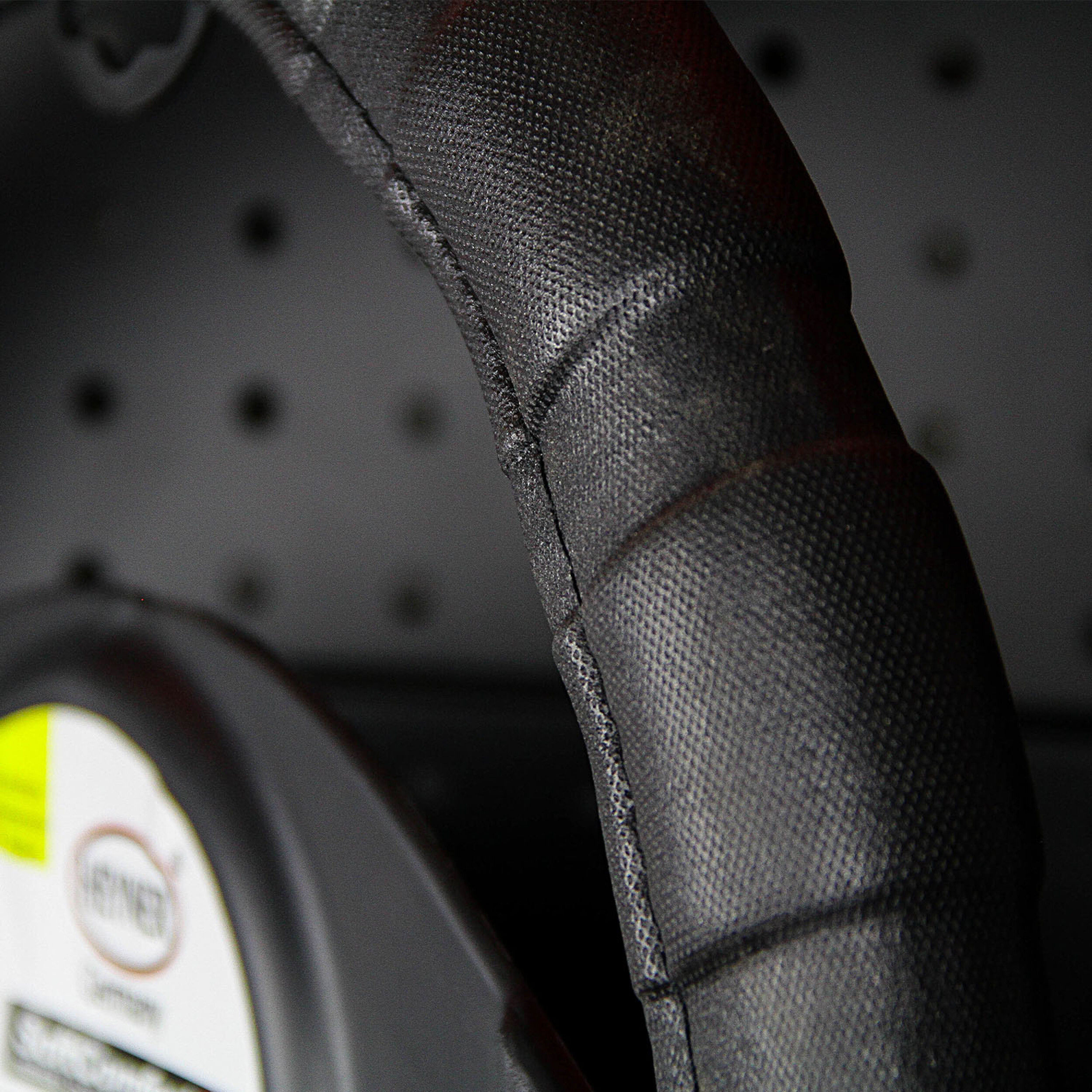 Lenkradhülle schwarz Antirutsch-Design | HEYNER® Soft Comfort PRO