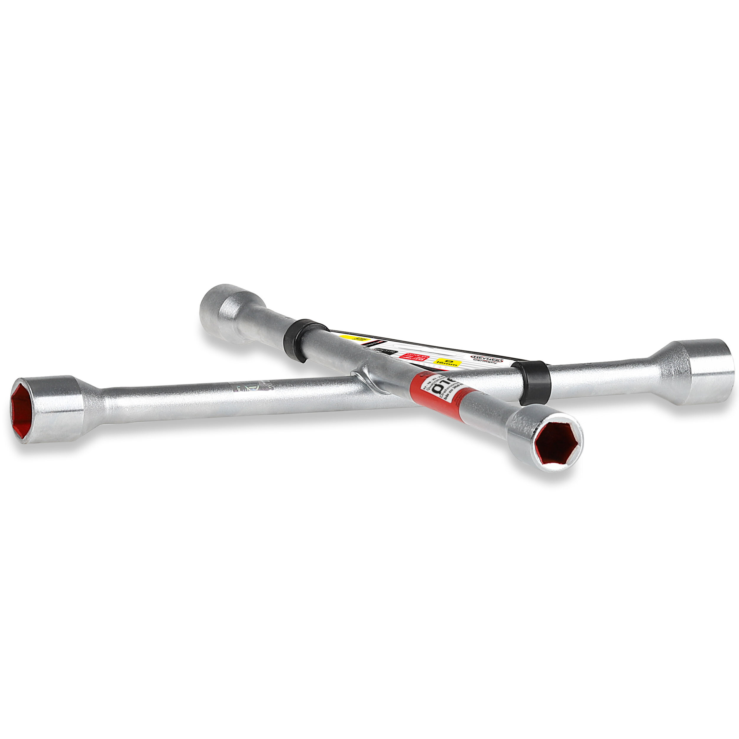 Radkreuzschlüssel chrome | HEYNER® X-Wheel Wrench PRO