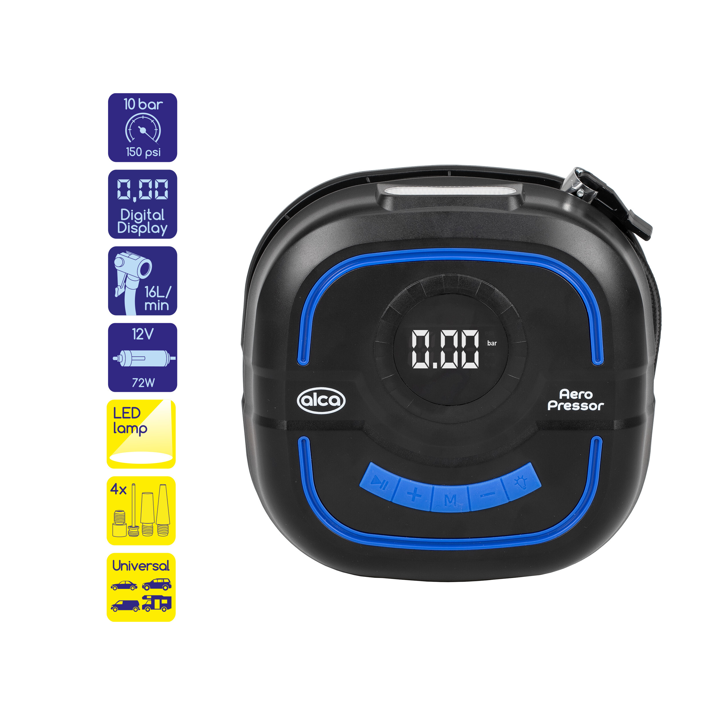 Compressor 12V | alca® AeroPressor Digital Compact