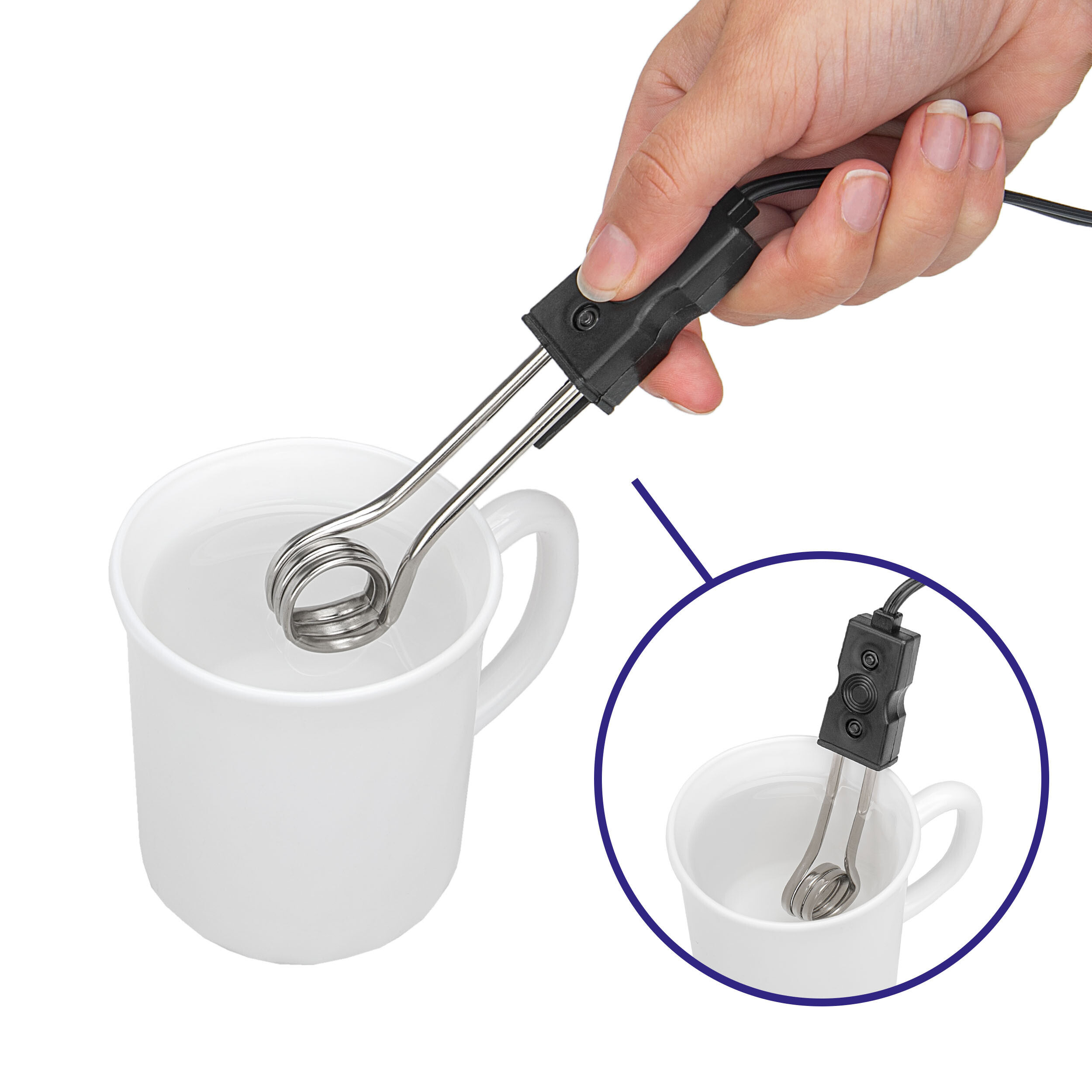 Immersion heater 12V / 24V | alca® Water Boiler 12V