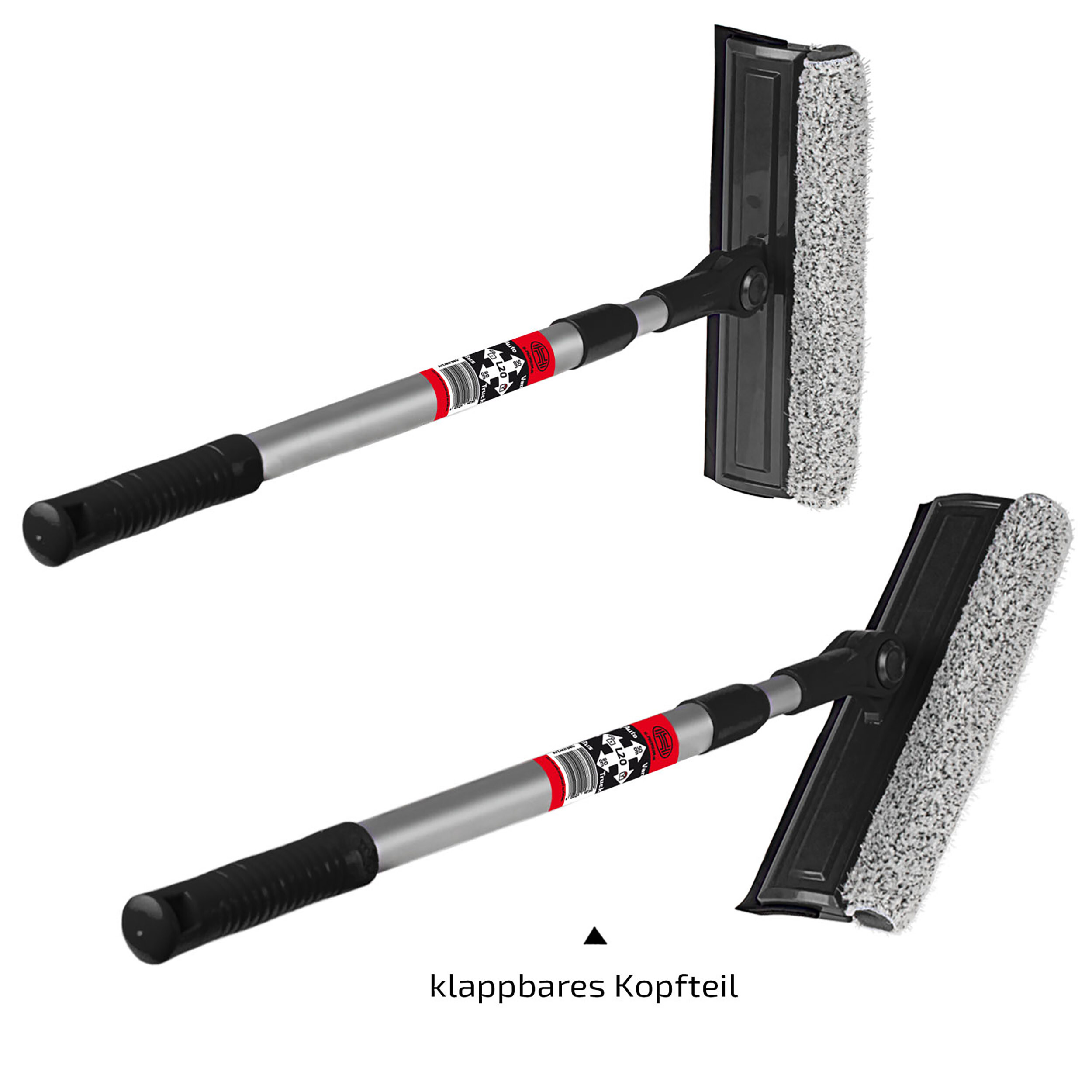 Premium Scheibenreiniger INSECT Alu faltbar + Teleskop | HEYNER® Insect Cleaner L PRO