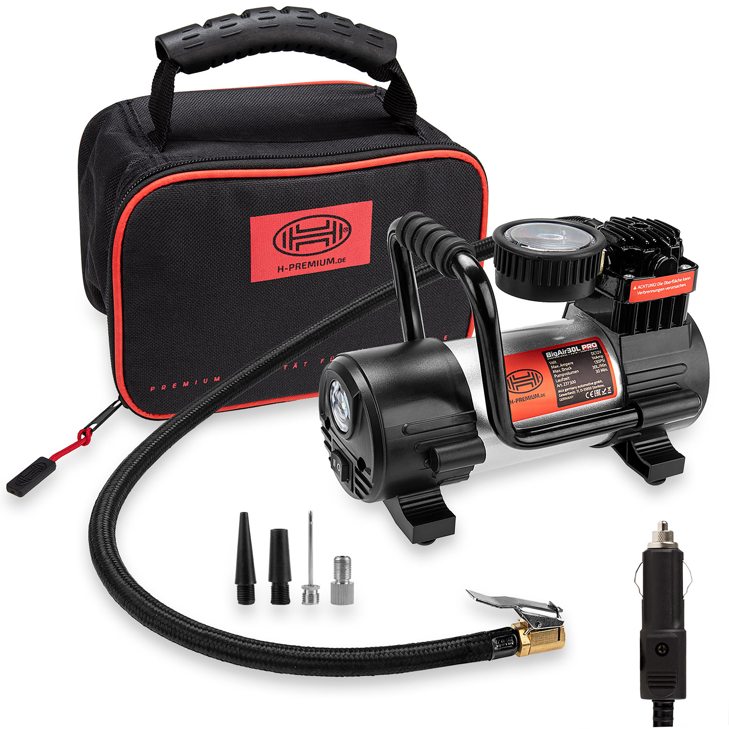 Kompressor 12 V / 30 L | HEYNER® BigAir30L PRO