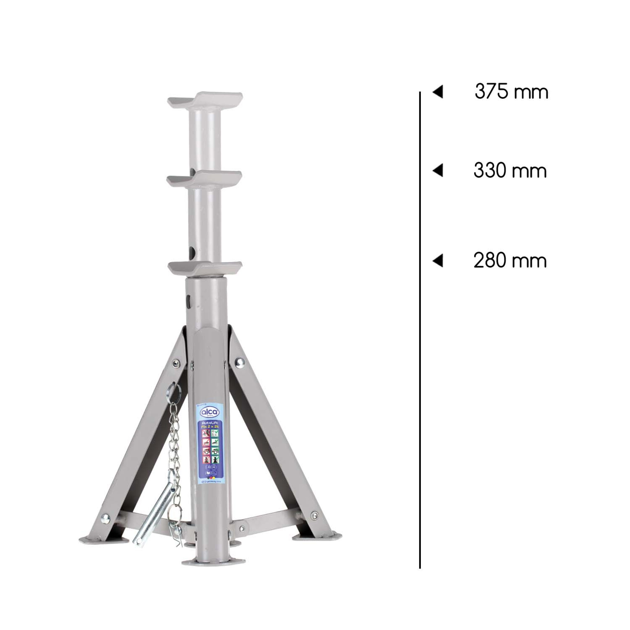 Faltbarer Unterstellbock (2er-Set) | alca® Auto Lift Fix