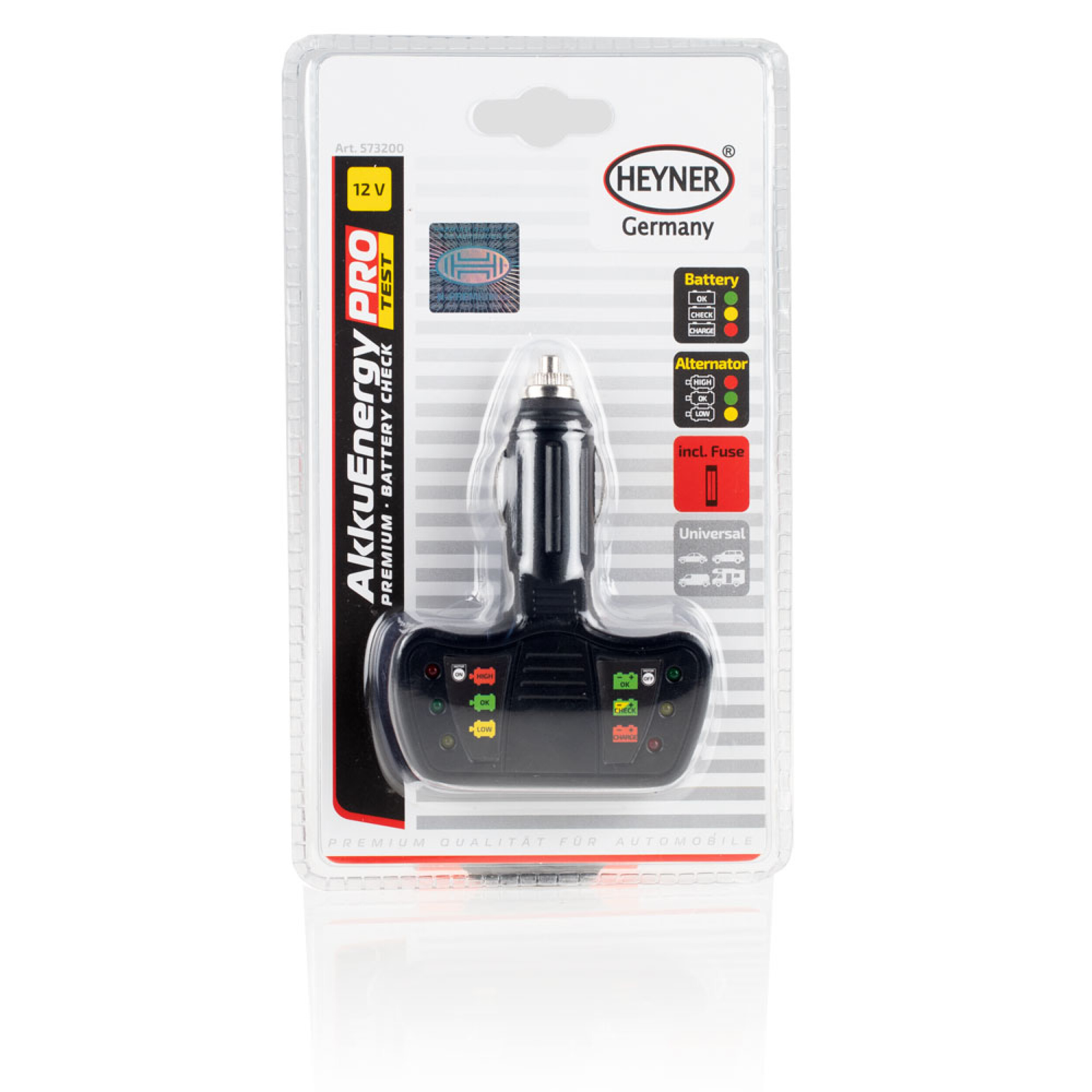 Batterieprüfer 12 V | HEYNER® Akku Energy TEST
