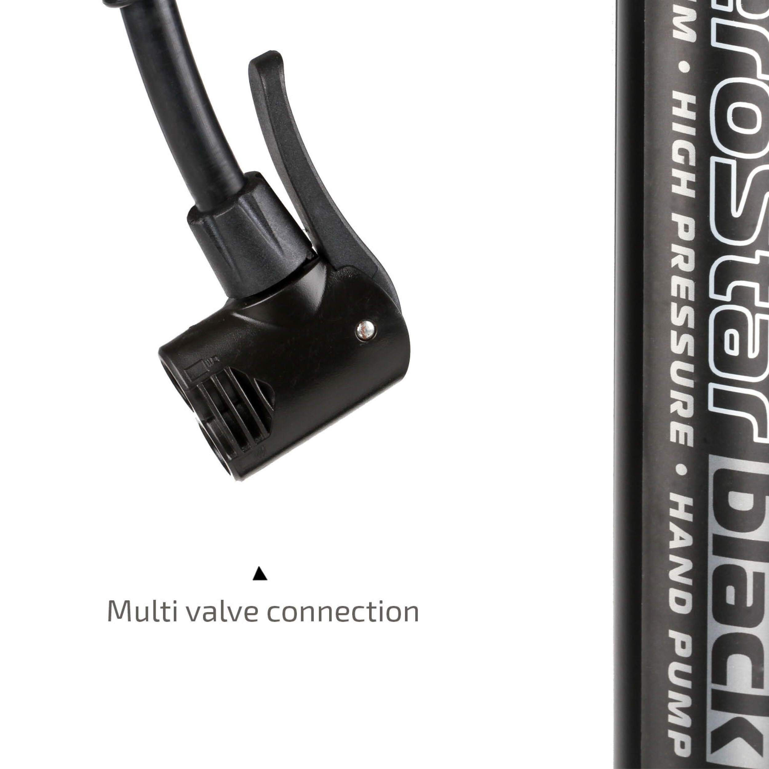 Hochleistungs-Handpumpe mit Manometer | HEYNER® AeroStar PRO