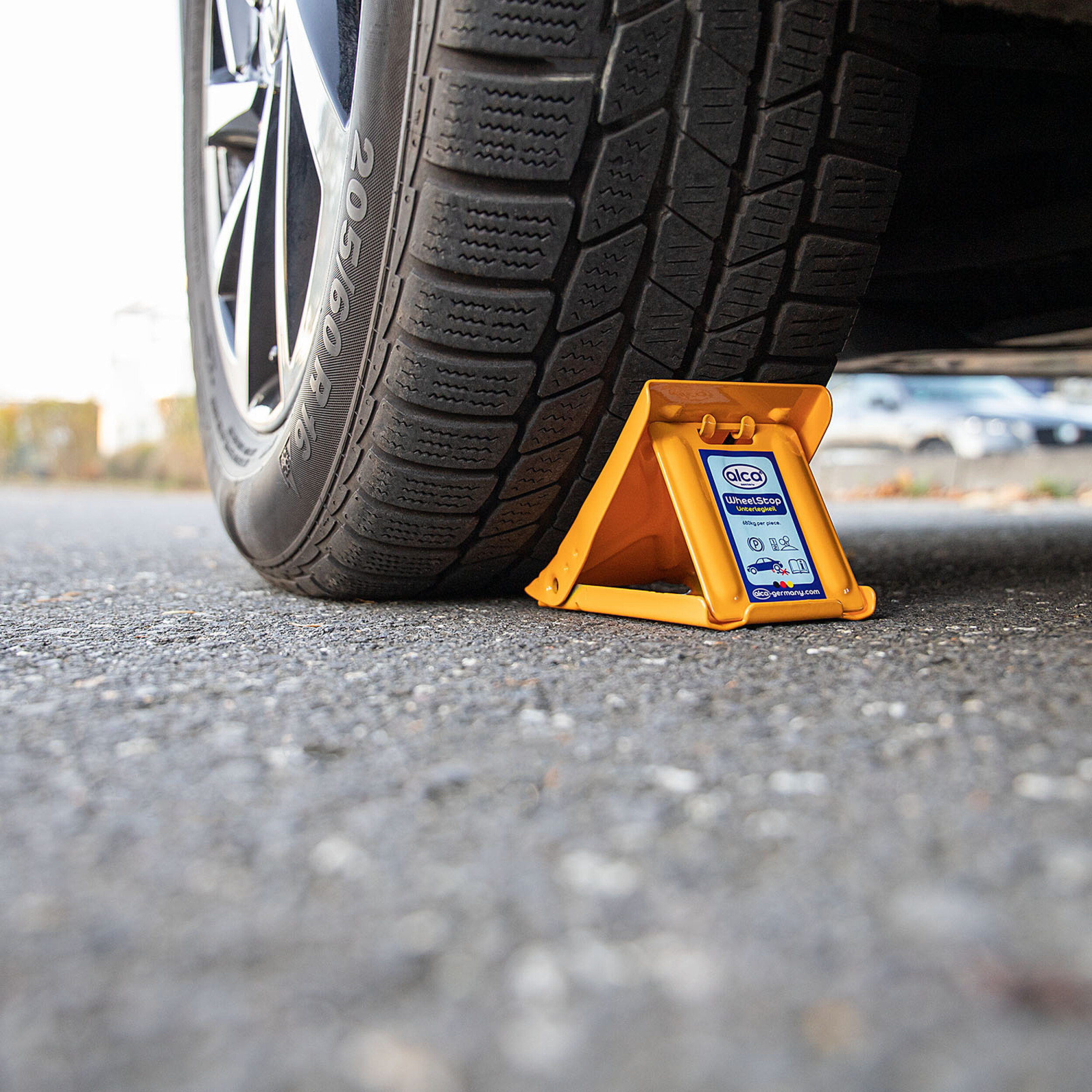 Unterlegkeil 2er-Set | alca® Wheel Stop