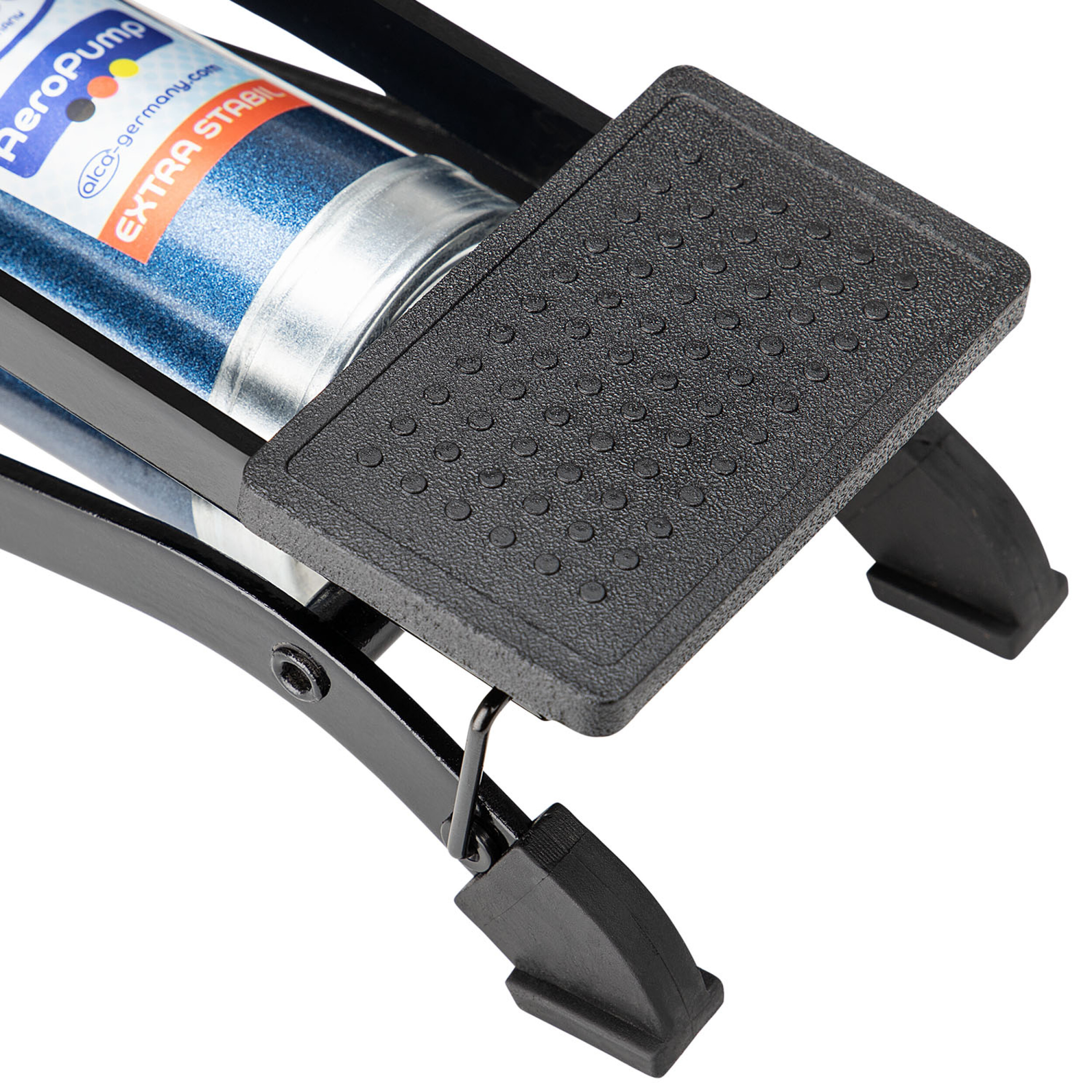 Hochleistungs-Fußpumpe mit Manometer | alca® AeroPump High Power