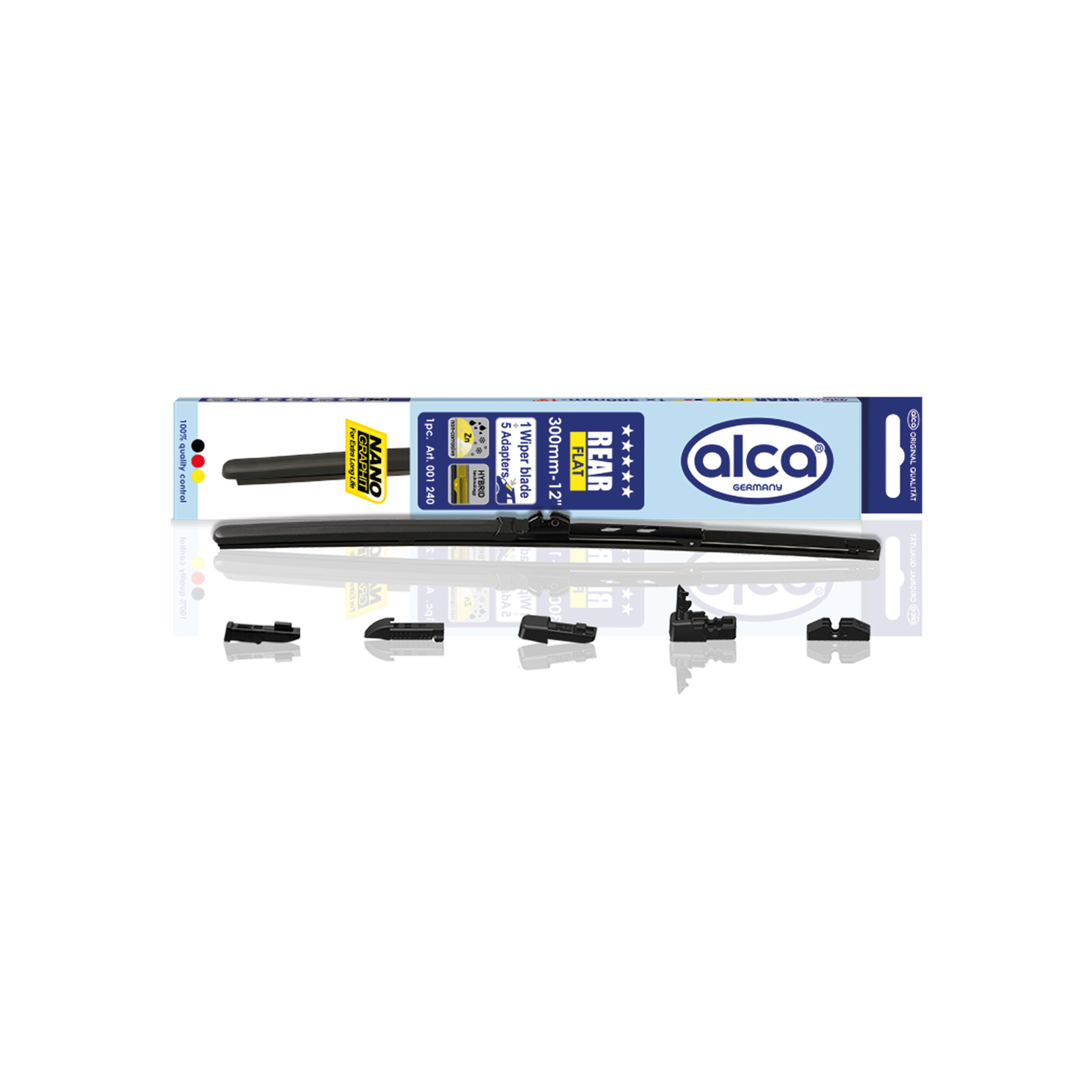 Heckwischerblatt 12"/300 mm | alca® REAR FLAT